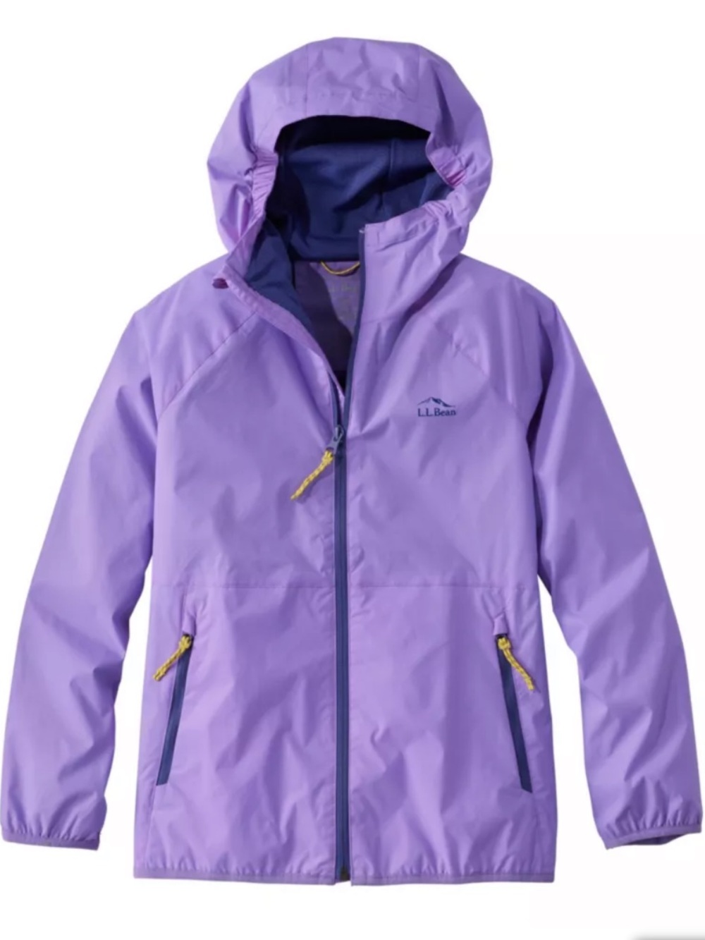 L.L. Bean Kids' Wind and Rain Jacket Lined